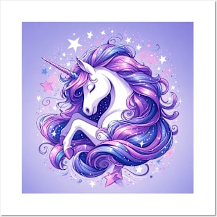 Magical Unicorn Posters and Art